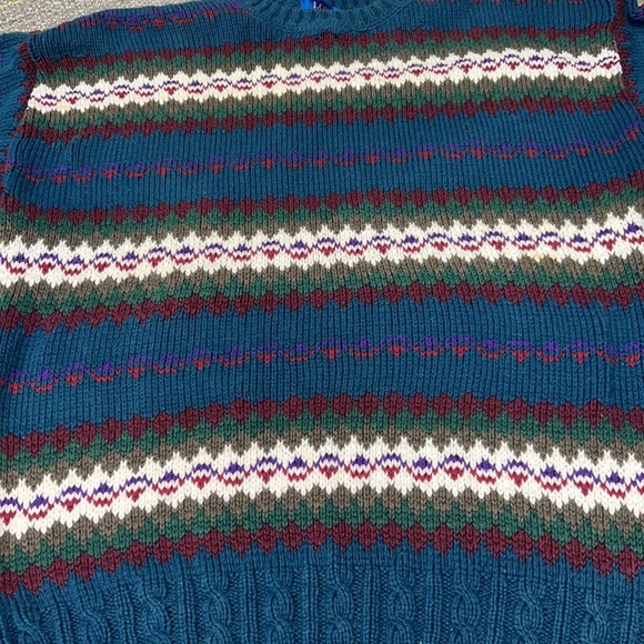 Pendleton Lobo Vintage Knit Pullover Crew Neck Sweater Sz.XL - Picture 7 of 10